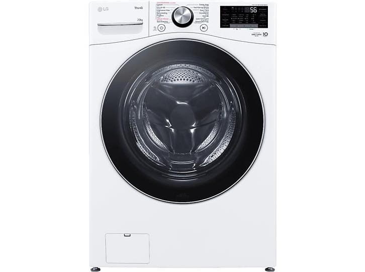Lg -   Turbowash - Wasmachine Voorlader 20 Kg 1000 Rpm 74 Db, Witgoed en Apparatuur, Wasmachines, 95 cm of meer, 10 kg of meer