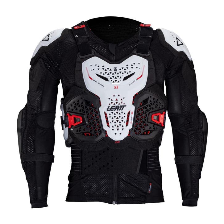 Lichaamsbeschermer Leatt 5.5 Evo Wit (Bodyprotectors), Motoren, Accessoires | Overige, Nieuw, Verzenden