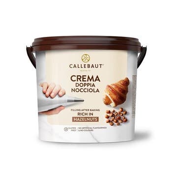 Callebaut Crema Vulling Nocciola (Hazelnoot-Chocolade) 5kg, Verzenden, Nieuw