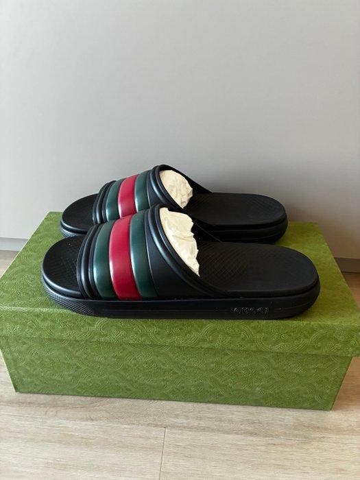 Gucci - Sandalen - Maat: EU 45 - Nieuw in doos, Kleding | Heren, Schoenen