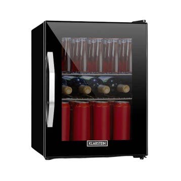 Beersafe M koelkast | Onyx | JouwKlimaatkast, Zonder vriesvak, Refurbished, Ophalen of Verzenden, Minder dan 75 liter