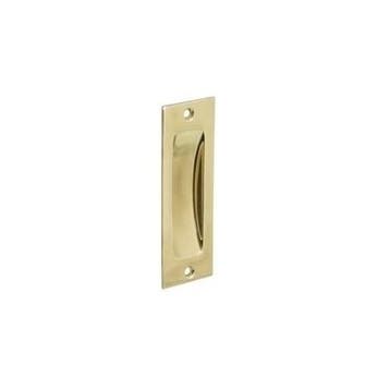 Schuifdeurkom 120x40mm messing gelakt - incl. rail en bes..., Ophalen of Verzenden, Nieuw, Koper of Messing, Schuif of Grendel