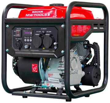 Benzine inverter generator 3,5 kW 230 V MW Tools, Ophalen of Verzenden
