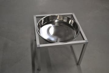 Badschaal houder 25 cm  geanodiseerd - 30 cm hoog, Ophalen of Verzenden, Nieuw