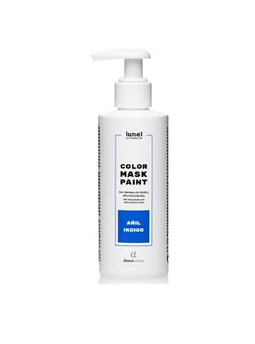 Lunel Kleur haarmasker INDIGO BLAUW haar verf,  200ml, Nieuw