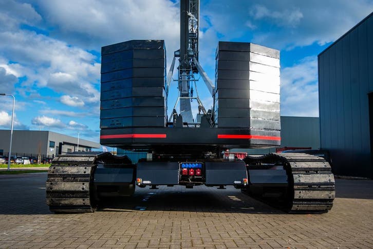 Bouwkraan - Kraxcle C30, zelfrijdend, rups, Zakelijke goederen, Machines en Bouw | Liften, Steigers en Ladders