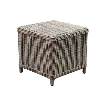 Arezza bijzettafel bruin, Tuin en Terras, Tuintafels, Ophalen of Verzenden, Nieuw, Wicker