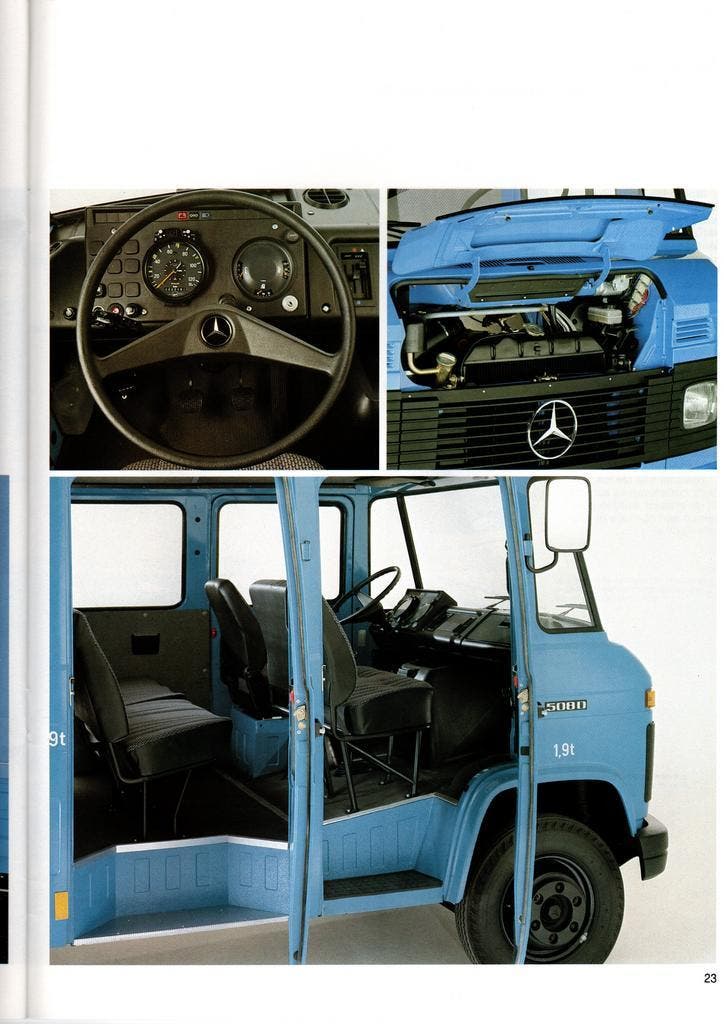 Interieur delen voor Mercedes Dudo Dubbellucht 508 608 407, Auto-onderdelen, Interieur en Bekleding, Nieuw, Herkomst onderdeel bekend