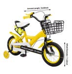 Kinderfiets 12 Inch met Mand en Zijwieltjes – Verstelbaar, Verzenden, Nieuw