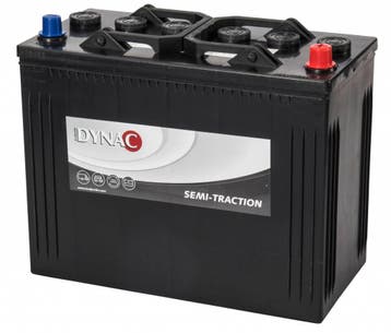 Dynac Semi tractie accu 12 volt 125 ah Type 96002, Watersport en Boten, Ophalen of Verzenden, Nieuw