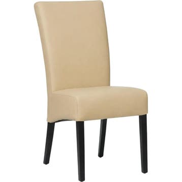 Leren eetkamerstoel Just - Toledo Kalahari (bruin) - Poten, Bruin, Bohemian, Eigentijds, Klassiek, Retro, Romantisch, Scandinavisch