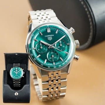 TAG Heuer - Carrera Chronograph 41 - CBS2115 - Heren -, Nieuw