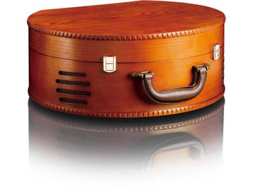 Lenco TT-34 - Platenspeler - USB-uitgang - Houten koffer, Audio, Tv en Foto, Platenspelers, Verzenden, Zo goed als nieuw