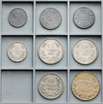 Bulgarije. Lot of 8 coins, various metals and denominations