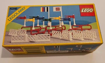 Lego Set - 6316 - Legoland - Legol 6316 legoland bandiere, Nieuw