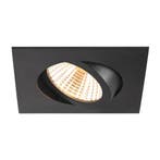 SLV Nieuwe Tria 68 LED Vierkante Inbouw Downlight Zwart, Verzenden, Nieuw, Overige typen