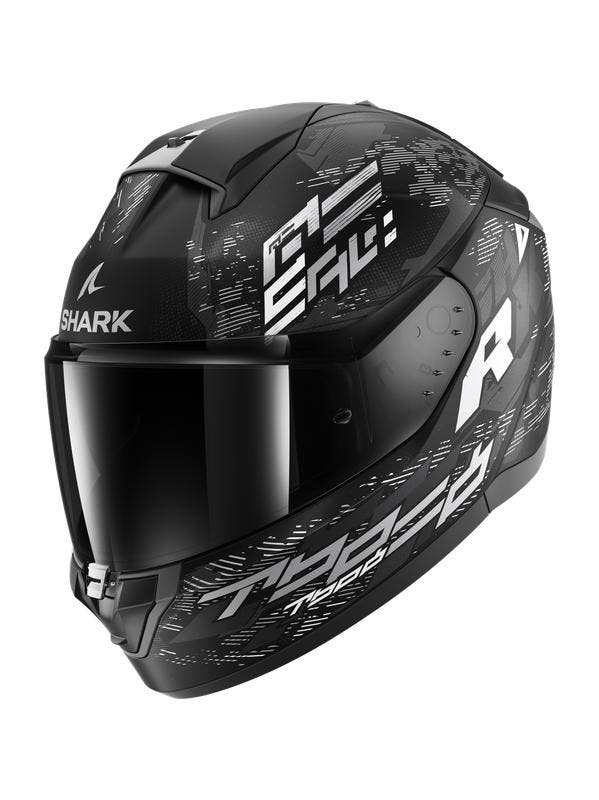 Shark Ridill 2 Molokai - Zilver, Motoren, Kleding | Motorhelmen, S, Shark, Integraalhelm, Verzenden