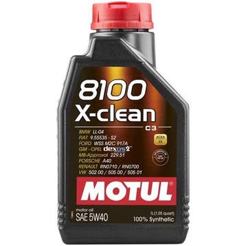 Motul 8100 X-Clean C3 5W40 2L, Verzenden, Nieuw