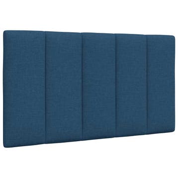 vidaXL Hoofdbordkussen Hanko 90 cm stof blauw, Huis en Inrichting, Verzenden, Nieuw, Blauw, Stof