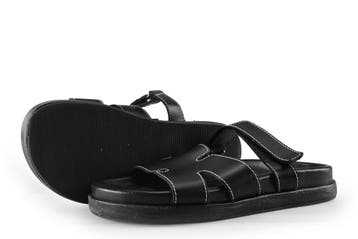 Sacha Slippers in maat 42 Zwart, Slippers, Verzenden, Zwart, Zo goed als nieuw