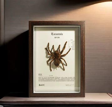 Spin Taxidermie volledige montage - Theraphosidae - 32 cm -