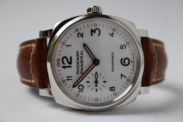 Horloge Panerai Radiomir 42 ref. PAM00655 Full set, Overige merken, Leer, Staal, Polshorloge