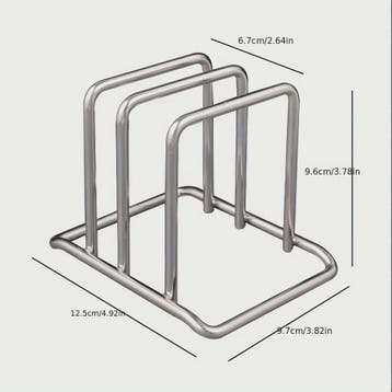 Roestvrij Staal Organizer voor Snijplanken en Pannendeksels, Verzenden, Nieuw
