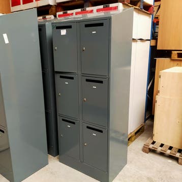 6-deurs brievenbus / postvakkenlocker - 200x80x50 cm, Ophalen of Verzenden, Nieuw