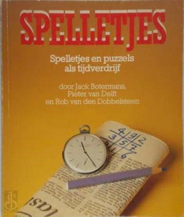 Spelletjes en puzzels als tijdverdrijf - Botermans, Boeken, Verzenden, Gelezen