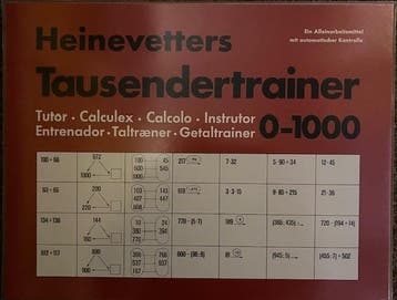 Heinevetter Duizendtrainer 0-1000, Verzenden, Nieuw