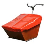 Clarijs Dekzeil Bakfiets Kort Rood, Fietsen en Brommers, Fietsen | Bakfietsen, Verzenden, Nieuw