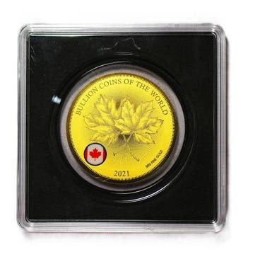 Tsjaad. 5000 Francs CFA 2021, Maple Leaf, 1/200 Oz (Zonder