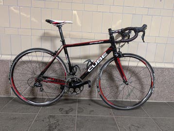 Cube Attempt, Shimano 105, 20 SPD, Mt-56, Unisex 175-185, Overige merken, 28 inch, Meer dan 20 versnellingen, 53 tot 57 cm