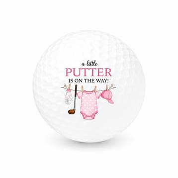 Baby Girl Announcement golfbal - Wilson Smart Core - 15, Ophalen of Verzenden, Nieuw