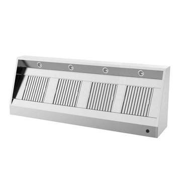 HCB Afzuigkap - schuin model - 250 cm - RVS, Zakelijke goederen, Horeca | Keukenapparatuur, Verzenden, Nieuw in verpakking, Overige typen