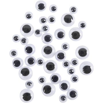 Wiebelogen, d 6+8+10 mm, 40 div/ 1 doos, Nieuw
