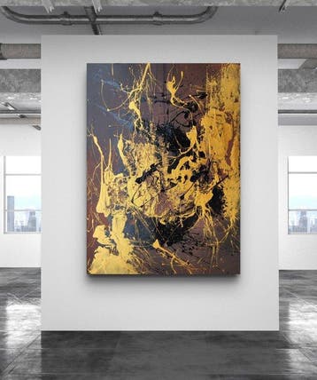 Laura Capellini Art - LUZ DE LA TIERRA #02 (XL) Acrylic on