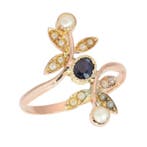 Zonder minimumprijs - Ring - 18 karaat Roségoud - Vintage, Nieuw