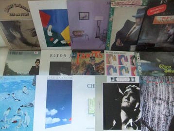 Chris Rea, Elton John, Feargal Sharkey - 12 x LP`s 2 x, Nieuw in verpakking