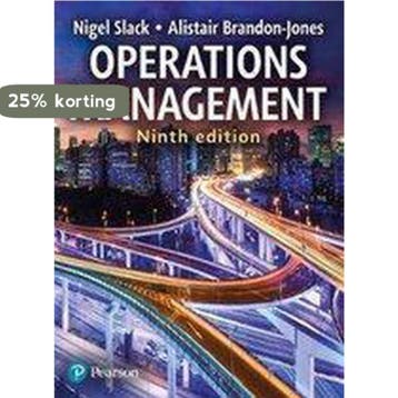 Operations Management - Nigel Slack 9781292253961, Verzenden, Zo goed als nieuw, Nigel Slack
