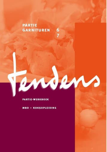 Tendens partie-werkboek Partie Mbo koksopleiding garnituren, Verzenden, Gelezen, Simon Kuipers
