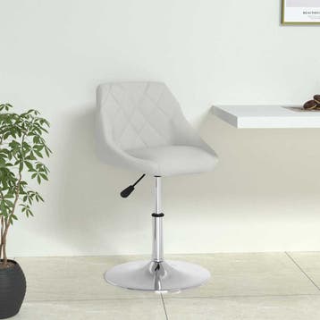vidaXL Eetkamerstoel kunstleer wit, Huis en Inrichting, Stoelen, Verzenden, Nieuw, Wit