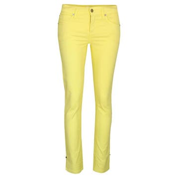 Cambio • gele broek Tess Straight • 36, Kleding | Dames, Broeken en Pantalons, Cambio, Verzenden, Geel, Nieuw