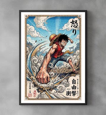 Sato Hageshi - Pirate Kings Fury - One Piece - Signed and, Nieuw