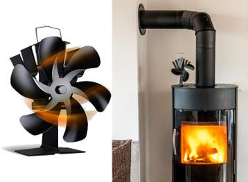 Kachel Ventilator - Gemakkelijk de warmte van je kachel, Verzenden, Nieuw