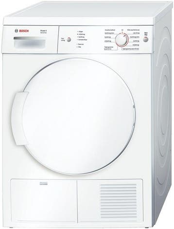 Bosch WTE84173 - Condensdroger - 6 kg - 65 dB -, Ophalen of Verzenden, Zo goed als nieuw, Voorlader, 85 tot 90 cm