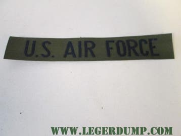 Opnaai embleem US AIRFORCE (Rangonderscheidingstekens), Boeken, Ophalen of Verzenden, Nieuw