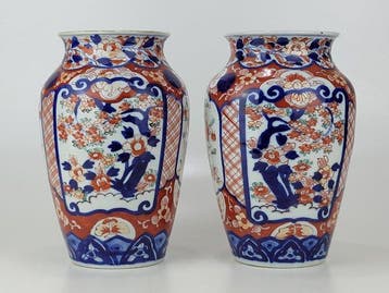 Vaas - Porselein - Japan - Meiji periode (1868-1912) -