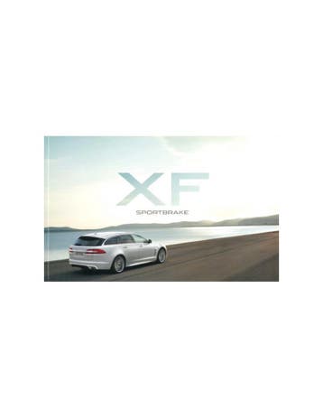2013 JAGUAR XF SPORTBRAKE BROCHURE NEDERLANDS, Nieuw, Author