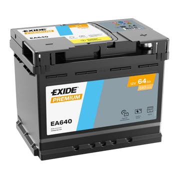 Exide Premium accu | EA640 | 12V 64Ah, Ophalen of Verzenden, Nieuw
